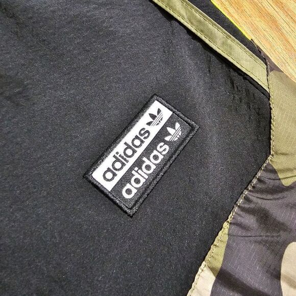 Adidas Originals Ryv Camo Shorts Sports Black GK5915 Men's Size Small S Belt - Picture 4 of 15